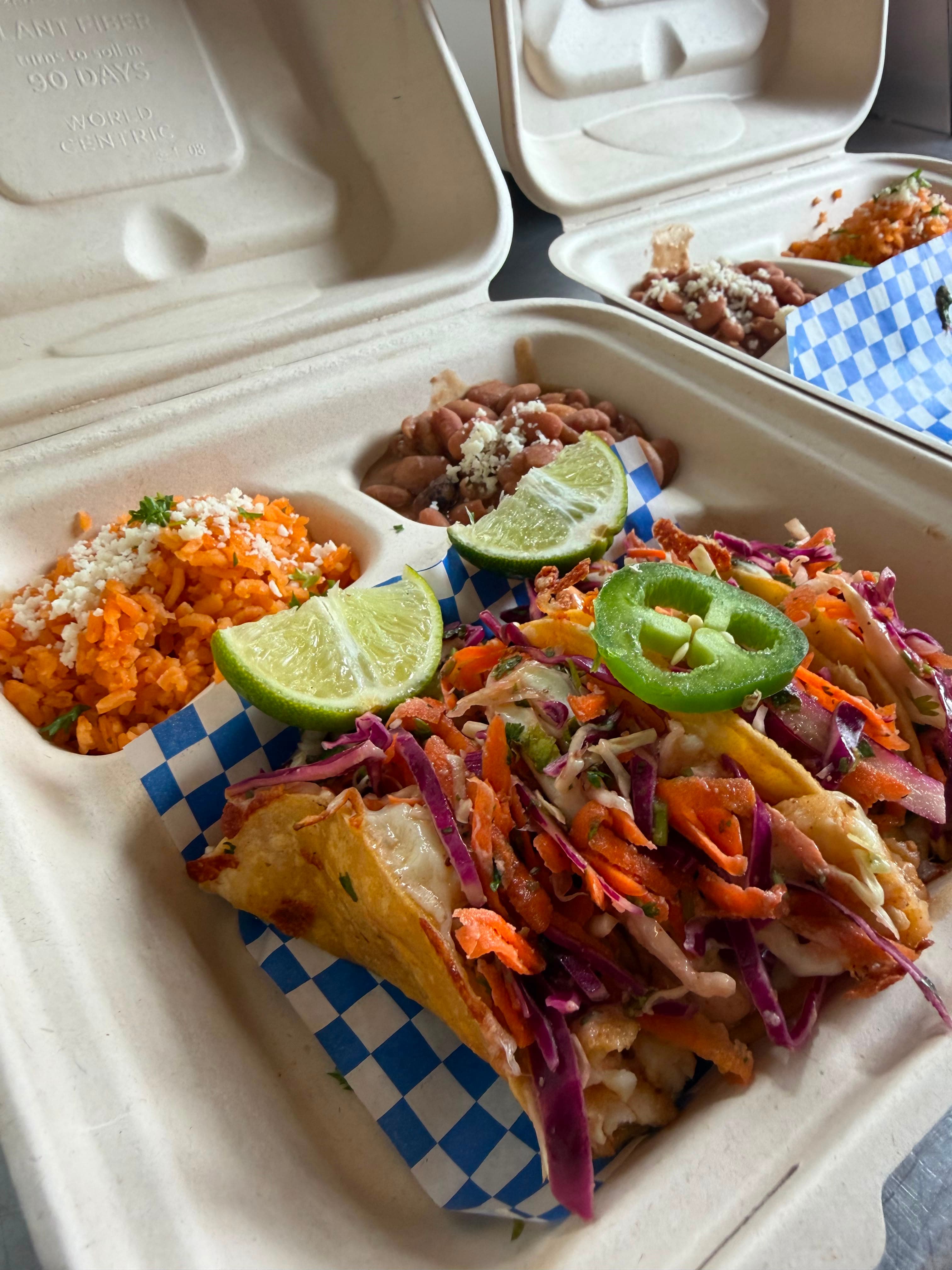 Crispy Fish Tacos (Tuesday Special)