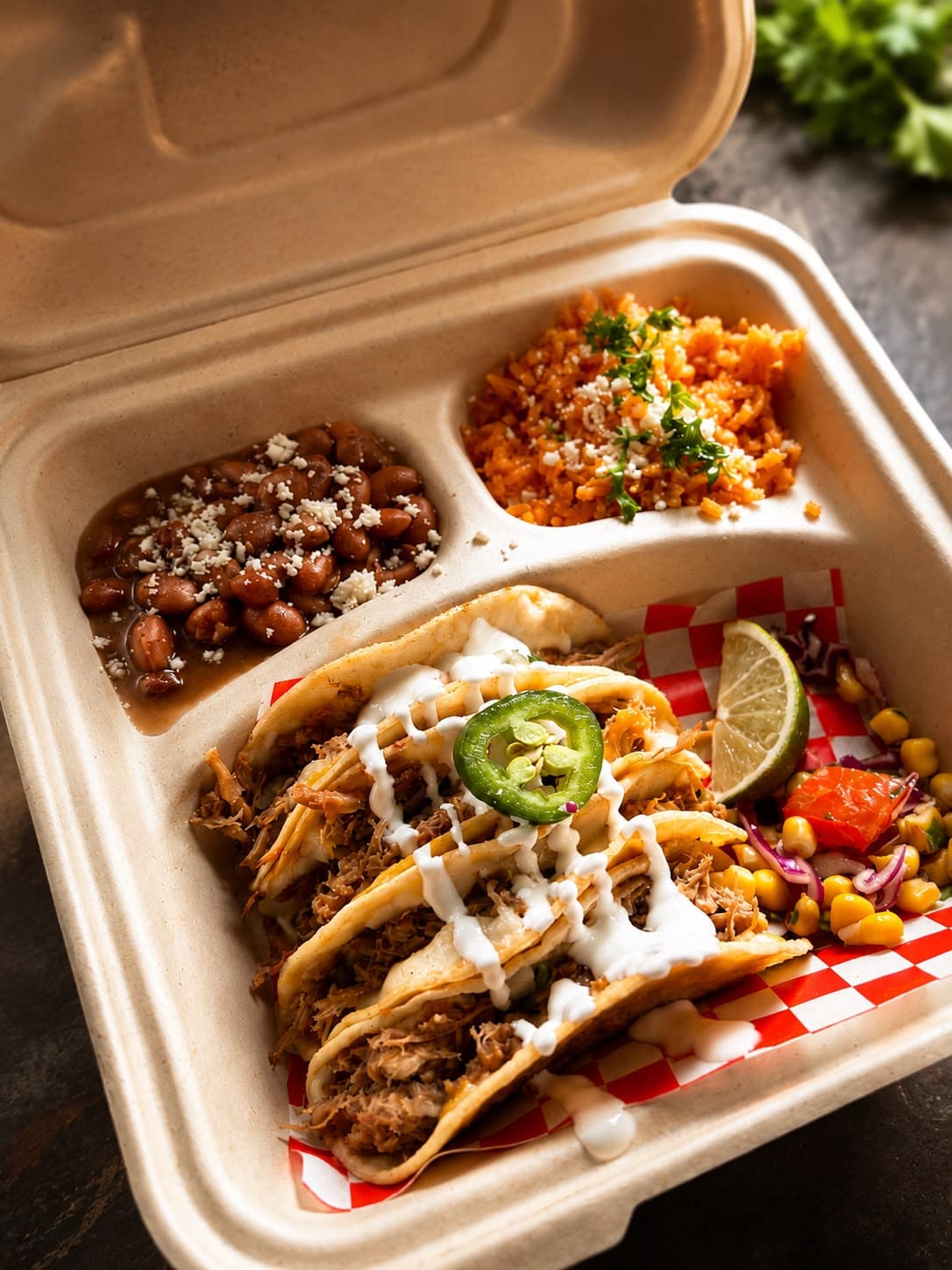 El Señor Moose Signature Birria Tacos with dipping consommé in Anchorage Alaska