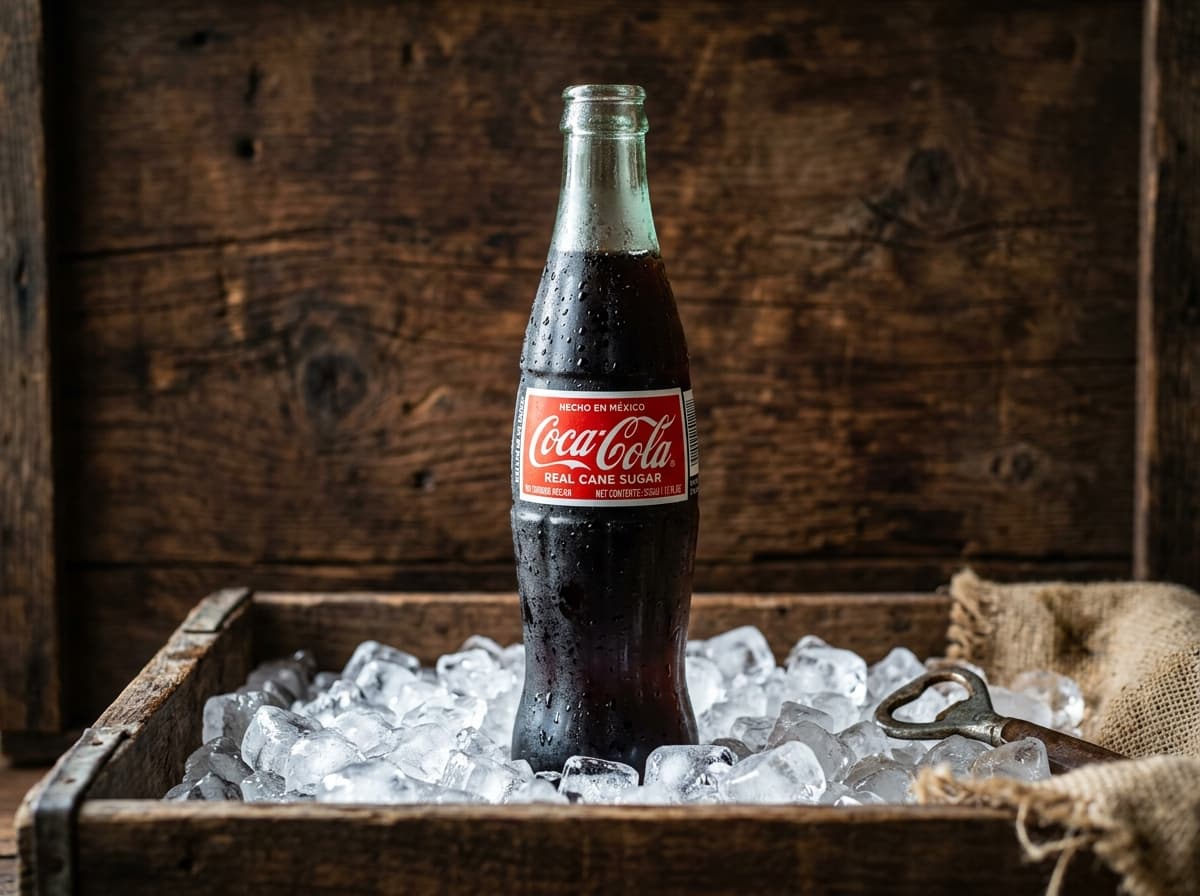 Bottle Coke - authentic Mexican street food dish at El Señor Moose food truck in Anchorage, AK